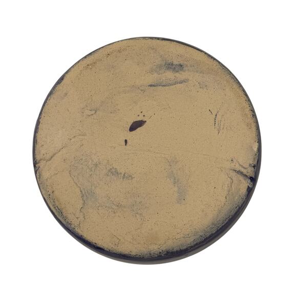 Vintage Blue Studio Pottery Bowl Ashtray Glazed Ceramic 4.75” Handmade - Picture 3 of 4